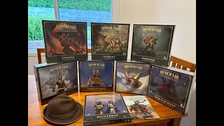 Heroes of Might amp Magic III the Board Game Grail Pledge  Inferno Unboxing Part 2 [upl. by Rennie]