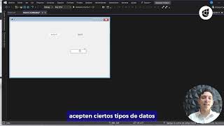 Creación de interfaces con Button Label y TextBox [upl. by Soni]