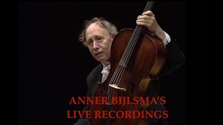 JS BACH Suite nr 6 Anner Bijlsma 5 strings baroque cello Live recording [upl. by Shama586]