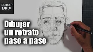 dibujar un rostro paso a paso  Estudio Taller [upl. by Pyotr490]