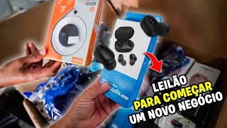 LEILÃO DE PRODUTOS para COMEÇAR UM NOVO NEGÓCIO melhor que receita federal [upl. by Nerrag]