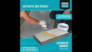 LATICRETE® Quartz Shorts LATICRETEPh Quartz Flooring FortheBuildersofaBetterWorld™ [upl. by Rubetta529]