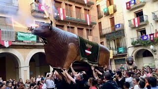 El Bou Tradicional La Mulassa i El Bou de Valls Sant Joan [upl. by Yadseut]