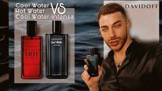 DAVIDOFF Cool Water vs Hot Water vs Cool Water Intense  Mens fragrance review [upl. by Attelra]