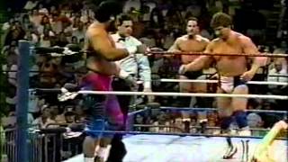 Colossal Connection Tag Team Champs vs jobbers WWF PTW 1990mpg [upl. by Ttirrem477]