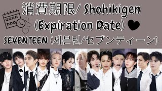 SEVENTEEN 세븐틴  消費期限Shohikigen Expiration Date Lyrics  歌詞 [upl. by Rubie9]