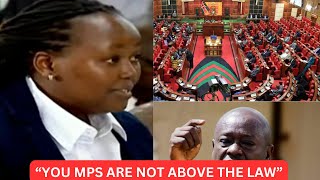 YOU ARE NOT ABOVE THE LAW YOUNG GEN Z LAWYER WANJIKU WAITHERA LECTURES MPS OVER GACHAGUAS OUSTER [upl. by Janyte]