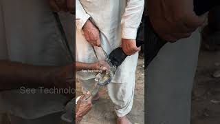 A lot of mud in this hoof Life Changing Horse Pedicure asmr farrier shorts satisfying [upl. by Oz234]