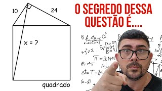 UMA QUESTÃO INCRÍVEL DE SE RESOLVERCONGRUÊNCIA DE TRIÂNGULOMATEMÁTICAGEOMETRIACOLÉGIO NAVAL [upl. by William]