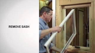 Replacing the Glazing Bead on 400 Series Casement Windows  Andersen Windows [upl. by Amando]