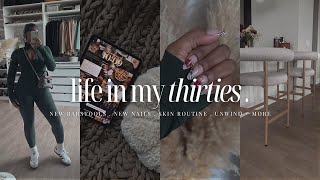 VLOGTOBER New Barstools  New Nails  Speak up for Yourself  SelfCare  More  iDESIGN8 [upl. by Htnnek]