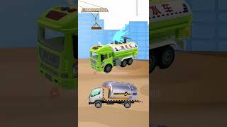 quotTractor Cartoon JCB Gadi Aur Rescue Adventure  Funny Construction Machine Videoquot shortsfeed [upl. by Anaed53]