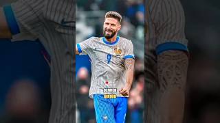 OLIVIER GIROUD RETIRES INTERNATIONALLY shorts youtubeshorts [upl. by Eelhsa]