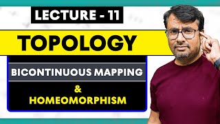 Topology  Bicontinuous Mapping and Homeomorphism in Topology  Concepts With Example by Gp sir [upl. by Llenrad441]