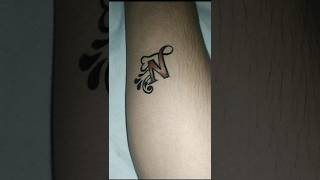 N tattoo design 🤗 comment for naxt video shortsyoutubeshorts [upl. by Robbin]