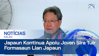 Embaixada Japaun Iha TimorLeste Prontu Apoiu Joven Sira Ne’ebé Tuir Formasaun Lian Japaun [upl. by Pals]