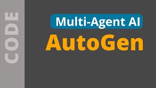 AutoGen MultiAgent AI Conversation complete code [upl. by Einalam393]