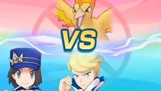 Pokemon Masters EX Champion Calem and Siebold duo Moltres [upl. by Nesbitt406]