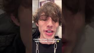 carrington johnnieguilbert performance singing like shorts fyp foryou viralvideo viral [upl. by Solberg311]