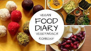 FOOD DIARY mit meinen Kindern  Vegan und vegetarisch [upl. by Huston]