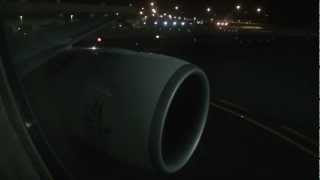 Emirates 777300ER Landing at Dubai Airport amp Full Taxi [upl. by Alleiram]