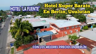 Hotel La Fuente en Berlín UsulutanEL SALVADOR Precios Cómodos [upl. by Errised]