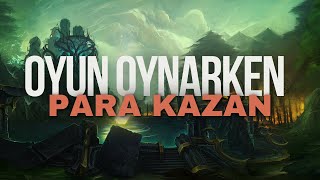 KEYİFLE VAKİT GEÇİRİRKEN PARA KAZABİLECEĞİNİZ 5 MMORPG ÖNERİSİ [upl. by Ayalahs824]