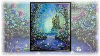 The Forest Realm quotFairy Castlequot  how to make a beautiful waterfall  Video Tutorial [upl. by Eiznyl78]