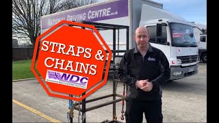 How to use Ratchet Straps and Chains Driver CPC Mod 4 [upl. by Scot]