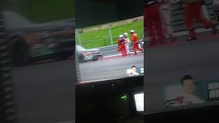 Marco Andrettis truck loses its entire rear end [upl. by Neerac]