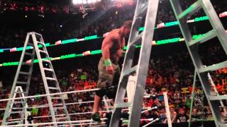 John Cena wins World Championship Ladder Match [upl. by Fanni428]