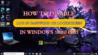 How To Remove Windows lock screen password 🔑 windows laptop pc tech trending [upl. by Pattani]