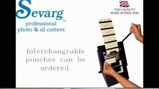 Sevarg™ SD Credit CardID Card DieCutting Machine [upl. by Odirfliw]