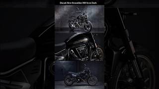 Ducati Unveils New Scrambler 800 Icon Dark scrambler800icondark scrambler800 ducatinewbikes [upl. by Zurc]