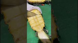 Pineapple Dessert ❤️😍pineapple dessert foodshorts youtubeshorts [upl. by Wait238]