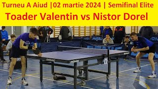 Toader Valentin vs Nistor Dorel SF Elite Aiud 02032024 [upl. by Eecyak]