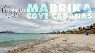 Mabrika Cove Cabana Area Tour at Disney Lookout Cay at Lighthouse Point [upl. by Giark79]