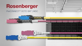 PreCONNECT® OCTO cabling system SN® and MDC [upl. by Alletnahs]