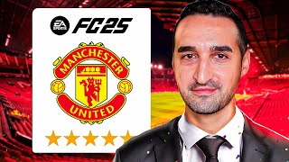 Gürkan Hoca Manchester Unitedda  FC 25 Kariyer Modu 1 [upl. by Yntruoc282]