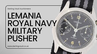 Lemania Royal Navy Military Pusher [upl. by Wadesworth203]