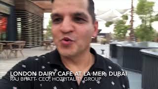 Review of the new London Dairy Cafe at La Mer Dubai [upl. by Alla]