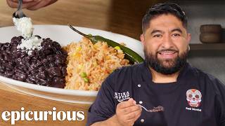 The Best Mexican Rice and Beans You’ll Ever Make  Epicurious 101 [upl. by Shawnee371]