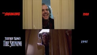 The Shining 19801997 sidebyside comparison [upl. by Yecart]