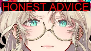 BRUTALLY HONEST ADVICE FROM A CORPORATE VTUBER 【NIJISANJI EN  Aia Amare 】 [upl. by Ytiak]