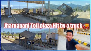 Jharnapani Toll plaza Hit by a truck 🚚  Chumu Saturday bazar to kohima trip 161124 [upl. by Thor]