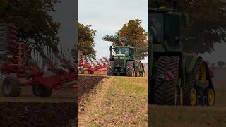 13 furrows at a time 🚜 Beautiful Tractors tractor farming johndeere ploughing johndeere9rx [upl. by Lewis]