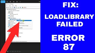 FIX ERROR quotLoadlibrary Failed With Error 86 The Parameter is Incorrectquot [upl. by Crispas]