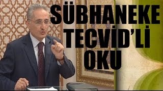 Fatih Çollak  Sübhaneke Tecvidli Öğren [upl. by Niklaus970]