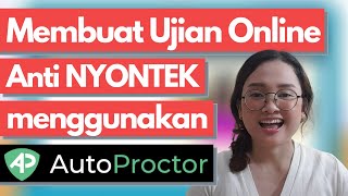 Cara membuat soal ujian online quotanti menyontekquot di Google Formulir [upl. by Hueston406]