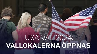 SVT Nyheter Direkt – USA röstar 20241105 [upl. by Ferguson655]